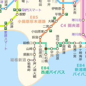 地図から検索 高速料金 ルート検索 料金 ルート 交通情報